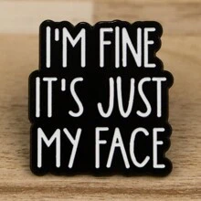 Enamel Pin Lapel Pins Badges On Backpack Women's Brooch Clothes Gift Jewelry Fashion Accessories - Black - View 3