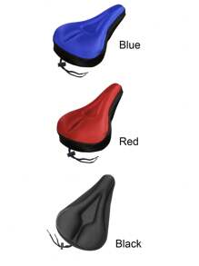 1pc Summer Breathable Thickened Bicycle Seat Saddle Seat Soft Outdoor Mountain Bike Bicycle Seat Cushion Cycling Cushion Cover Bike Accessories