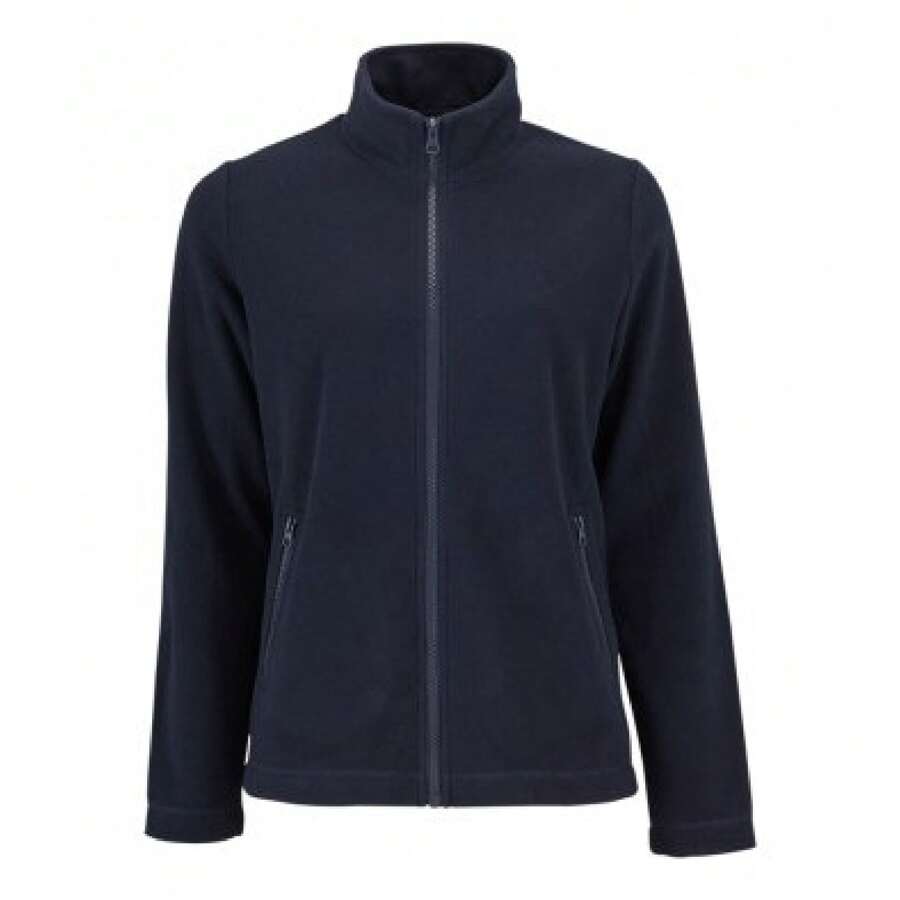 SOLS Womens/Ladies Norman Fleece Jacket (Navy) - Navy Blue - View 1