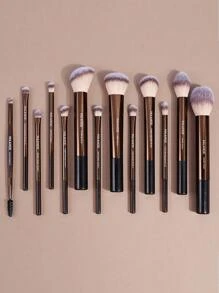 MAANGE 13pcs Professional Soft Long Aluminum Tube Makeup Brush Set,Soft Foundation Brush, Eyeshadow Brush, Eyebrow Brush, Blending Brush,Highlight Brush,Concealer Brush,Makeup Brush For Powder Liquid Cream,For Daily Use And Travel,Makeup Accessories Gifts For Friends ﻿ ﻿ ﻿