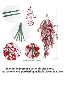 1/2pcs Artificial Fall Decor, Front Door Decoration, Indoor Outdoor Home Decoration, Seasonal Holiday Room Decor For Corridor, Window, Office, Autumn Themed - Multicolor - View 12