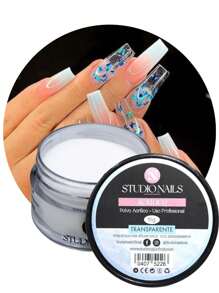 Acrílico para uñas Studio Nails 15gr - transparente - Ver 1