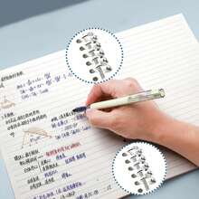 A5 Removable Notebook, Thick & High-Quality, 5-Ring Binder Back To School - one-size - View 4