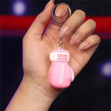 GINGPAI Mini Boxing Glove Keychain Pendant, Cartoon Soft Rubber Keyring Decoration For Boxing, MMA Fans And Students - Multicolor - View 7