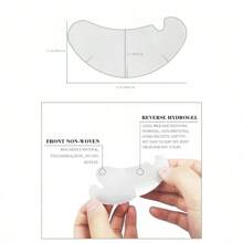 30 Pairs 60pairs  Eye Patch For Eyelash Extension Hydrogel Eyelashes U-Shaped Gel Pads Eyelash Extension Makeup Tools