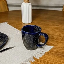 Tea Coffee Cup Set With Saucer 220ml 4 Piece Kit Ryo Sapphire Porcelain Oxford Navy Blue - 藏蓝色 - 查看 5