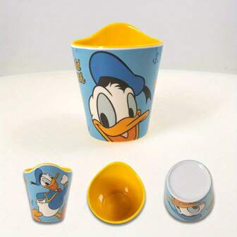 1-Tone Cups: Cute Home Office Water Cups,Family And Office Breakfast Milk Coffee Cup, Suitable For Living Room And Bedroom Mouthwash Cup, And Christmas Couple Gift