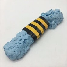 1pc 15yards 5mm Multicolor Polyester Ribbon Zig Zag Ribbons DIY Handmade Material For Wedding Party Christmas Decoration - Pick Colors - View 23