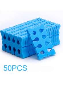 50pcs 50pcs Sponge Toe Separators Pedicure Set For Nail Polish- Premium Nail Art Painting And Polishing Tool Kit, 5 Funy Color,Nail Supplies,Nail Tools,Nail Art Tools,Back To School,Nails,Nail Tools For Press On Nails,Manicure Pedicure Tools - Multicolor - View 13