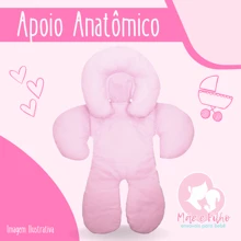 Anatomical Reducing Support For Comfort Baby And Stroller With Padding - 灰色的 - 查看 2