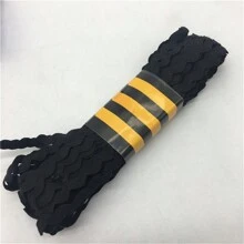 1pc 15yards 5mm Multicolor Polyester Ribbon Zig Zag Ribbons DIY Handmade Material For Wedding Party Christmas Decoration - Pick Colors - View 18