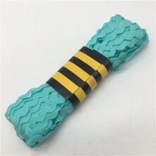 1pc 15yards 5mm Multicolor Polyester Ribbon Zig Zag Ribbons DIY Handmade Material For Wedding Party Christmas Decoration - Pick Colors - View 7