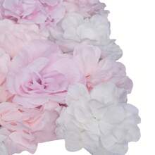 HOHOBLA LOYALHEARTDY-BTG 12 Pieces Artificial Flower Wall Artificial Flowers Panel For Garden Wedding Christmas Decor Artificial Plants Artificial Rose Wall 60 X 40cm[Best Gift For Family&Friends] Party Favors Room Decor Bride - Mauve Purple - View 3