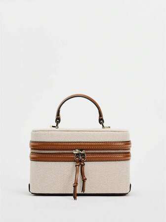 Fashionable Small Square Box Bag, Handbags, Shoulder Bags, Crossbody Bags, Suitable For Banquets, Office Workers, Middle School, High School, University, Bag For Women Elegant