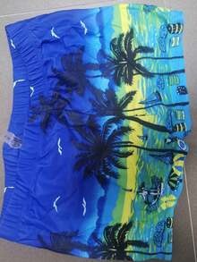 YOUTH Men's Swimming Trunks Beachwear - 彩色 - 查看 2