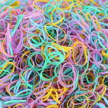 500 条/包 多色小透明塑料发带 适合女孩 - 彩色 - 查看 14