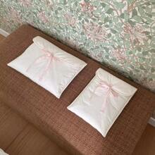 1PC Ballet Pink Bow Laptop Tablet Bag Available In Black And White - Multicolor - View 9