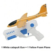 Foam Airplane Launcher, Outdoor Sports Toy Throw Glider Plane, Interactive Game Airplane Glider, Multi-Function Creative Stress Relief Toy - Multicolor - View 13