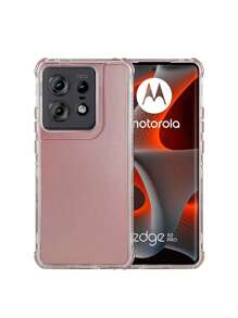 Funda 360 3 En 1 Uso Rudo Color Metal Para Moto Edge 50 Pro Rainbow - Rosa - Ver 1