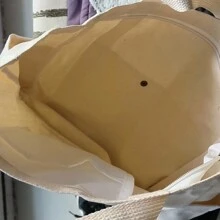 1pc Large Capacity Canvas Solid Letter Tote Bag Versatile Handbag For Commuter Work Student Class Underarm Women's Bag Shopping Bag