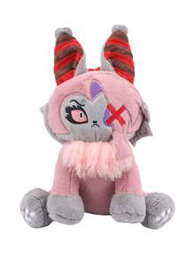 Giocattolo di peluche soffice con personaggio a cartone animato, 31cm/12.2in, peluche di gatto anime, regali creativi per bambini per feste di compleanno, decorazione domestica per ragazze, decorazione natalizia