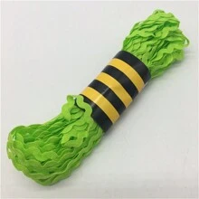 1pc 15yards 5mm Multicolor Polyester Ribbon Zig Zag Ribbons DIY Handmade Material For Wedding Party Christmas Decoration - Pick Colors - View 12