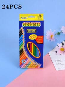 36/24/12 学生画笔/12 支笔套装混合发色/1 支笔套装混合发色艺术油画彩色铅笔 - 彩色 - 查看 15