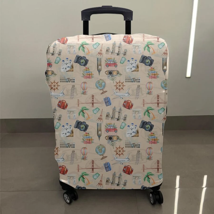 Luggage Covers - Màu be - Xem 1