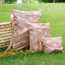 Set de 3 bolsas impermeables y lavables para guardar artículos mojados, ideales para la playa, la piscina o el gimnasio para trajes de baño y ropa mojada - Multicolor - Ver 5