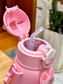 1 件装 600 毫升水杯 极具吸引力 防摔吸管杯 上学水壶、水瓶 - 水杯 - 查看 8