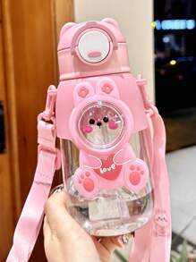 1 件装 600 毫升水杯 极具吸引力 防摔吸管杯 上学水壶、水瓶 - 水杯 - 查看 6