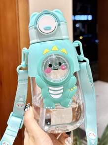 1 件装 600 毫升水杯 极具吸引力 防摔吸管杯 上学水壶、水瓶 - 水杯 - 查看 7