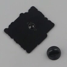 Enamel Pin Lapel Pins Badges On Backpack Women's Brooch Clothes Gift Jewelry Fashion Accessories - Black - View 7