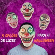 Halloween Mask Mascara Costume Party Horrible Monster Led Novelty - 米色 - 查看 3