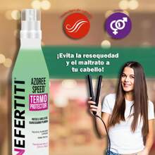 Termo Protector Azoree Speed Nefertiti - Protección Térmica Rápida para Cabello - Agua verde azul - Ver 7