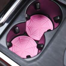 2 Chiếc Đế Lót Ly Nước Cho Ô Tô, Giá Đựng Chai Nước Trên Xe Ô Tô Thảm Chống Trượt Silicon Chống Trượt Chống Sốc PVC Sáng Tạo Đồ Uống -Coaster Cho Ô Tô Tấm Dính Chống Trượt Bảng Điều Khiển Xe Ô Tô, Phụ Kiện Nội Thất Ô Tô Thích Hợp Cho Hầu Hết Nội Thất Ô Tô - Nhiều màu - Xem 45