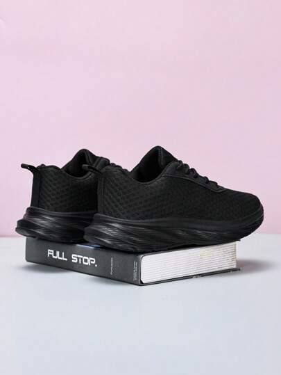 Children, Kids Shoes, Kids Sneakers, Kids Flats, Boys' Sports Shoes, Girls' Sports Shoes, Unisex Kids Breathable Mesh Casual Sports Shoes With Laces, Anti-Slip Running Shoes For Students