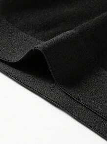 5 件装男士宽松透气平角内裤大码舒适薄款纯黑色夏季基本款短裤内裤