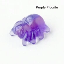 1PC Đá quý chữa bệnh pha lê tự nhiên Thủ công đá Động vật Tượng nhện Trang trí nhà Sáng tạo Đồ trang trí Quà tặng Halloween - nhện - Xem 10