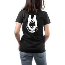 Playera manga corta estampada soldado halo odst - Negro - Ver 3