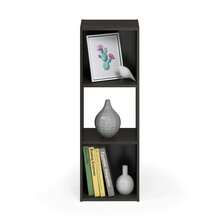 Pelli 3x1 Cubic Storage Cabinet, Espresso, Versatile Room Storage Furniture, Cube Shelf Organizer, Bedroom White Shelves, Tabletop Book Shelf, And Etagere For Room Organization - 濃縮咖啡 - 查看 2