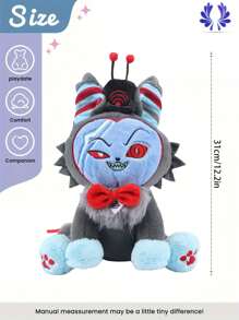 Giocattolo di peluche soffice con personaggio a cartone animato, 31cm/12.2in, peluche di gatto anime, regali creativi per bambini per feste di compleanno, decorazione domestica per ragazze, decorazione natalizia