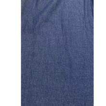 palazzo de mezclilla - Azul lavado oscuro - Ver 4