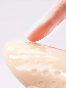 无背隐形聚拢文胸，无肩带自粘前扣无缝文胸，女士硅胶可重复使用乳贴，女士内衣及内衣配件 - 香檳色 - 查看 8