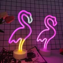 1 件霓虹灯，USB 或电池供电装饰灯，适用于女孩房间、家庭、生日派对、情人节、母亲节礼物、求婚、婚礼装饰（不含电池） - 彩色 - 查看 3