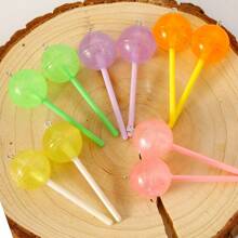 10 件/8 件夜光树脂 3D 棒棒糖 DIY 耳环、钥匙扣、包包挂饰、发饰、项链吊坠