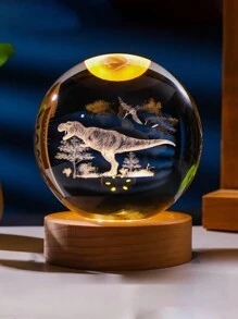 1 quả cầu thủy tinh pha lê trang trí đèn ngủ họa tiết sáng tạo đèn LED 3D đế gỗ nguồn USB ánh sáng ấm áp/đèn màu RGB trang trí máy tính để bàn phòng ngủ phòng khách trang trí nhà ngày lễ tiệc sinh nhật quà tặng cho bạn bè lựa chọn tốt nhất - Nhiều màu - Xem 20