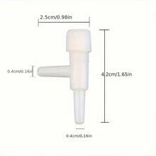 5pcs Aquarium Oxygen Pump Control Valve, 3 Heads Automatic Water Refill Device Adjustable Oxygen Pump Tank Volume Control Valve