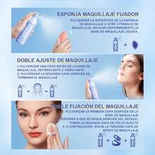 Sace Lady Maquillaje De Spray Fijador Larga Duración Resistente al Agua Hidratante Matte 80ml - transparente - Ver 5