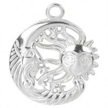 5 pièces Breloques pendentifs en acier inoxydable vintage plaqué or et argent en forme de tortue, de tournesol et de feuille pour la fabrication de bijoux DIY, colliers, bracelets, boucles d'oreilles, décoration de fermeture éclair de sac